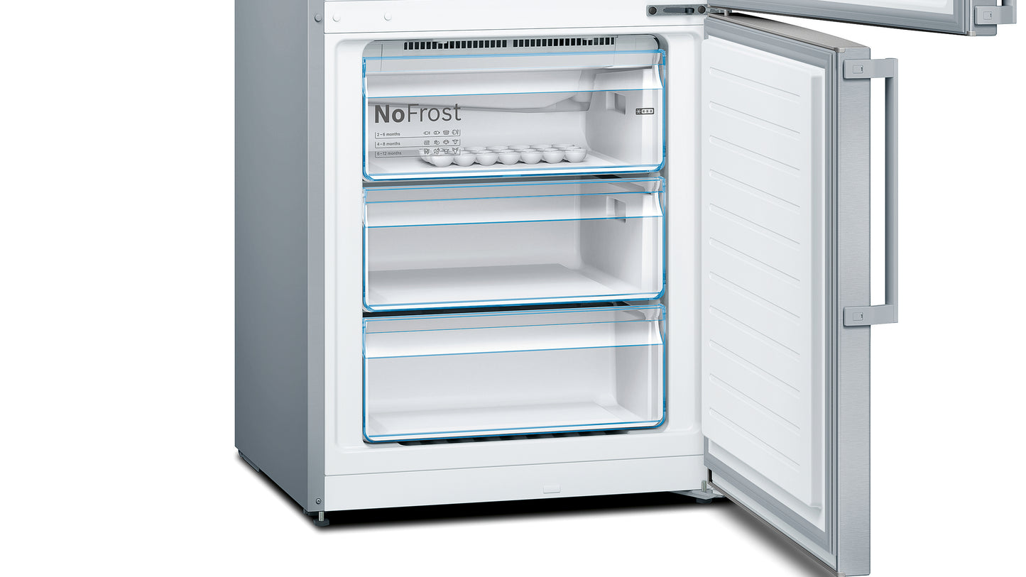 HELADERA BOSCH COMBI 466 LTS NO FROST A++ KGN49XIEP