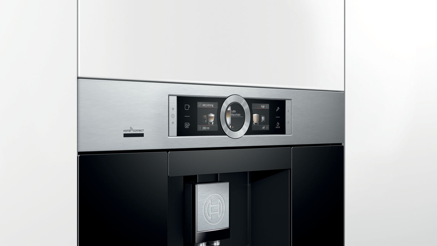 CAFETERA BOSCH EMPOTRABLE INOX (8845) CTL636ES6