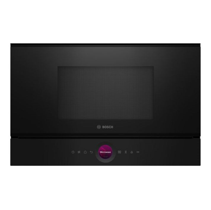 MICROONDAS BOSCH EMPOTRABLE 60 CM APERTURA IZQUIERDA SERIE 8 BLACK BEL7321B1