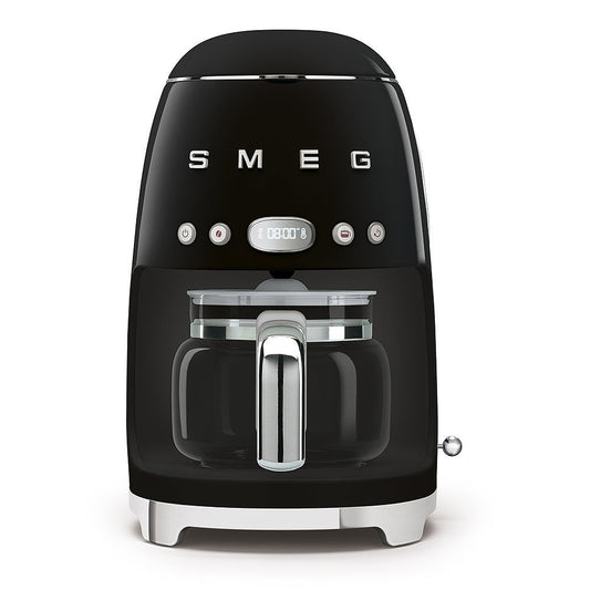 CAFETERA DE FILTRO SMEG 50'S RETRO STYLE NEGRA DCF02BLAR