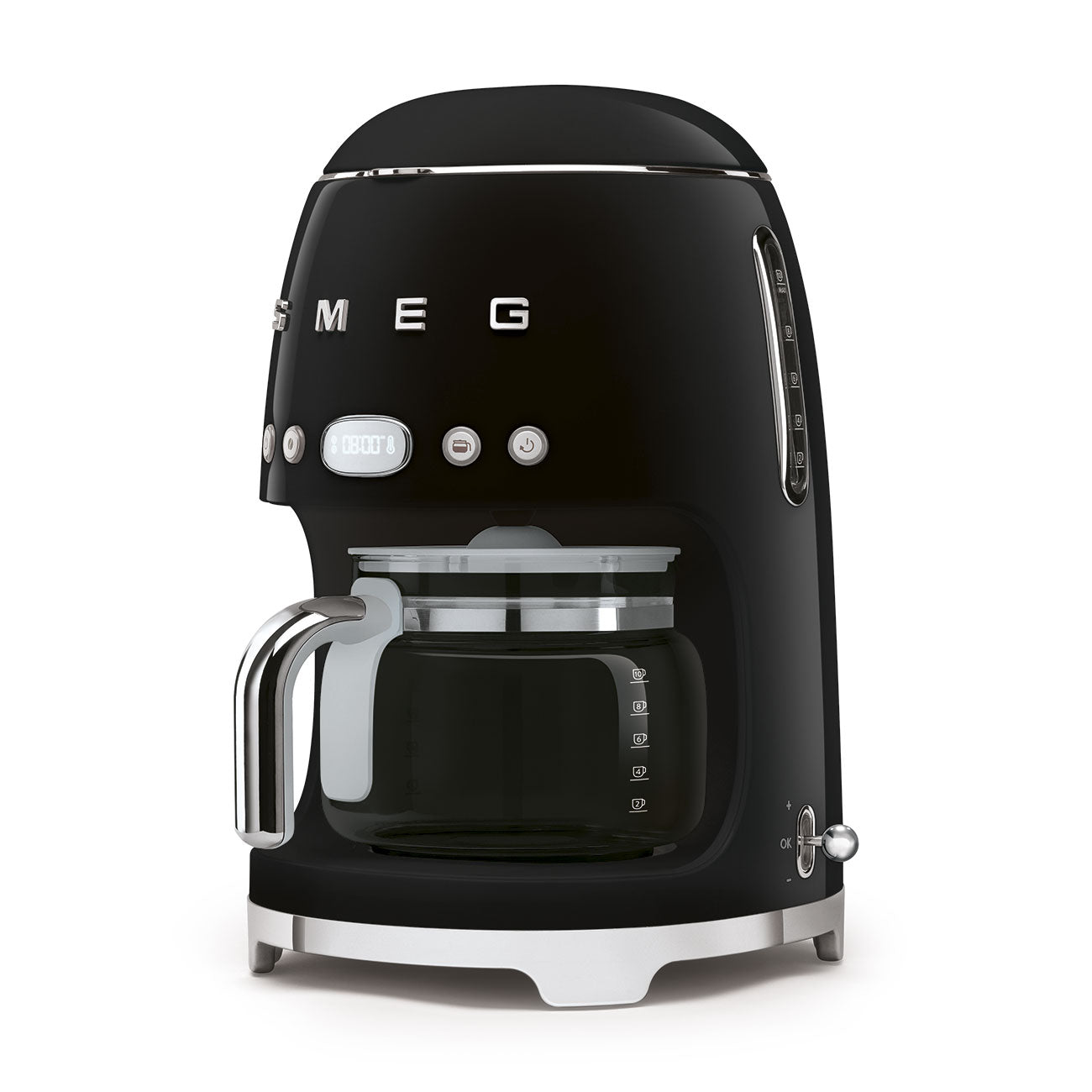 CAFETERA DE FILTRO SMEG 50'S RETRO STYLE NEGRA DCF02BLAR