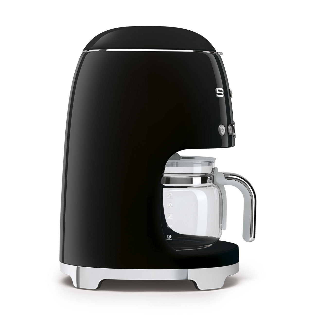 CAFETERA DE FILTRO SMEG 50'S RETRO STYLE NEGRA DCF02BLAR