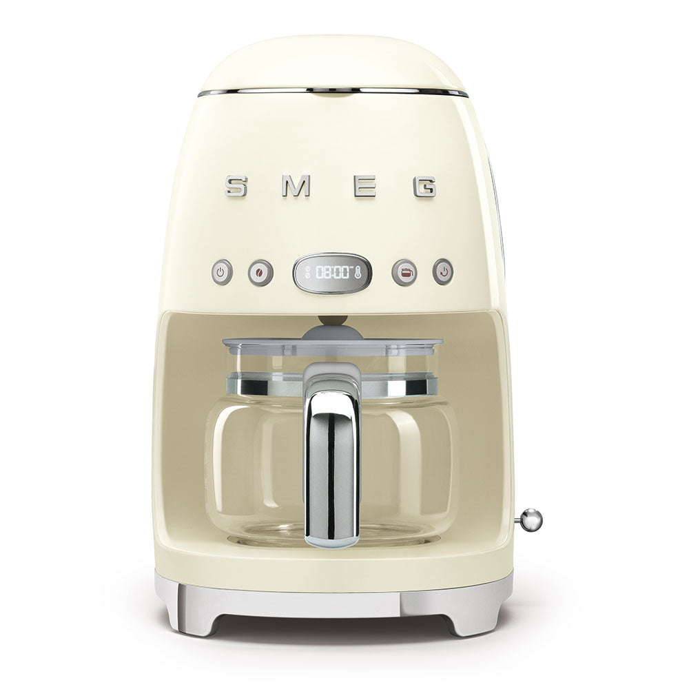CAFETERA DE FILTRO SMEG 50'S RETRO STYLE CREMA DCF02CRAR