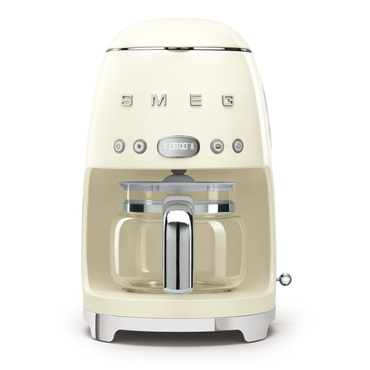 CAFETERA DE FILTRO SMEG 50'S RETRO STYLE CREMA DCF02CRAR