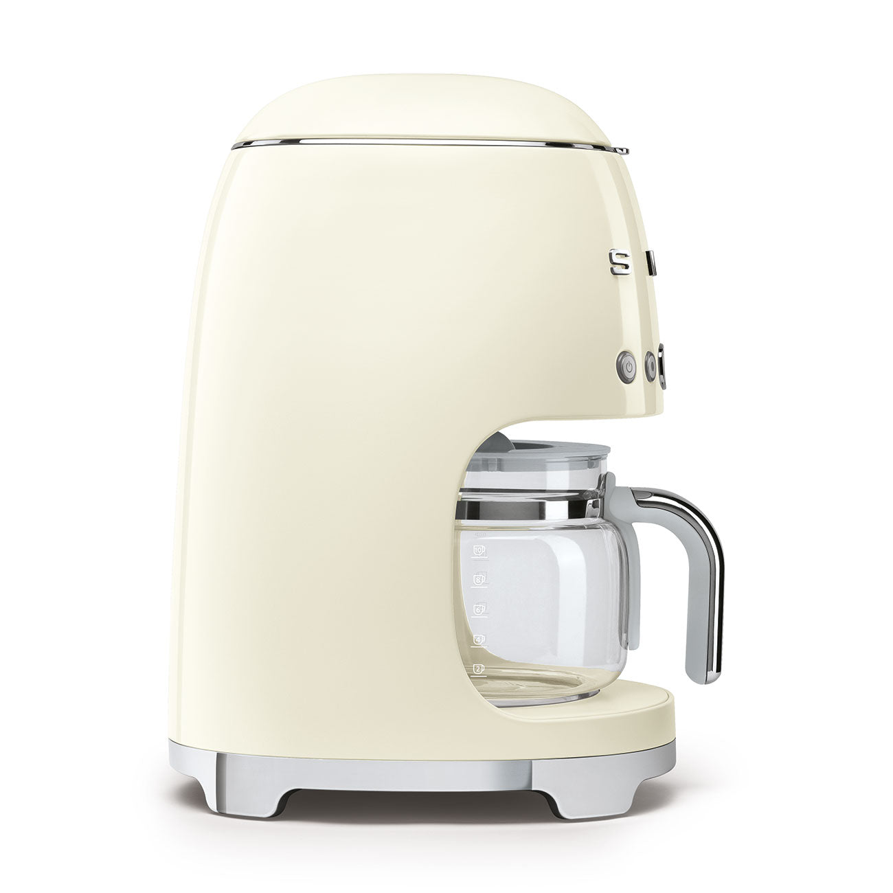 CAFETERA DE FILTRO SMEG 50'S RETRO STYLE CREMA DCF02CRAR
