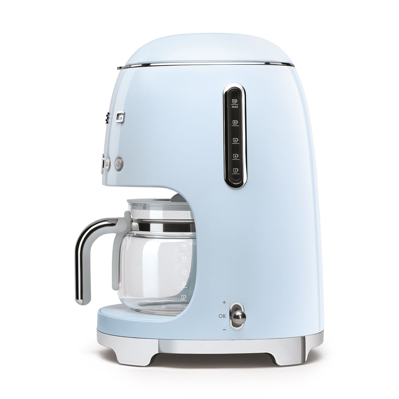 CAFETERA DE FILTRO SMEG 50'S RETRO STYLE CELESTE DCF02PBAR