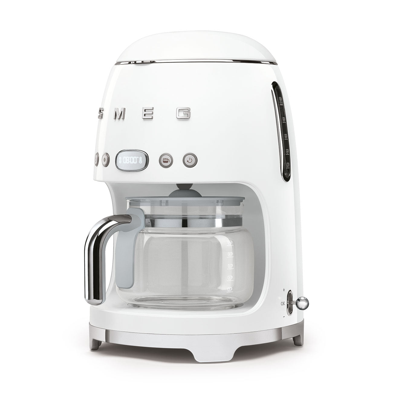CAFETERA DE FILTRO SMEG 50'S RETRO STYLE BLANCA DCF02WHAR