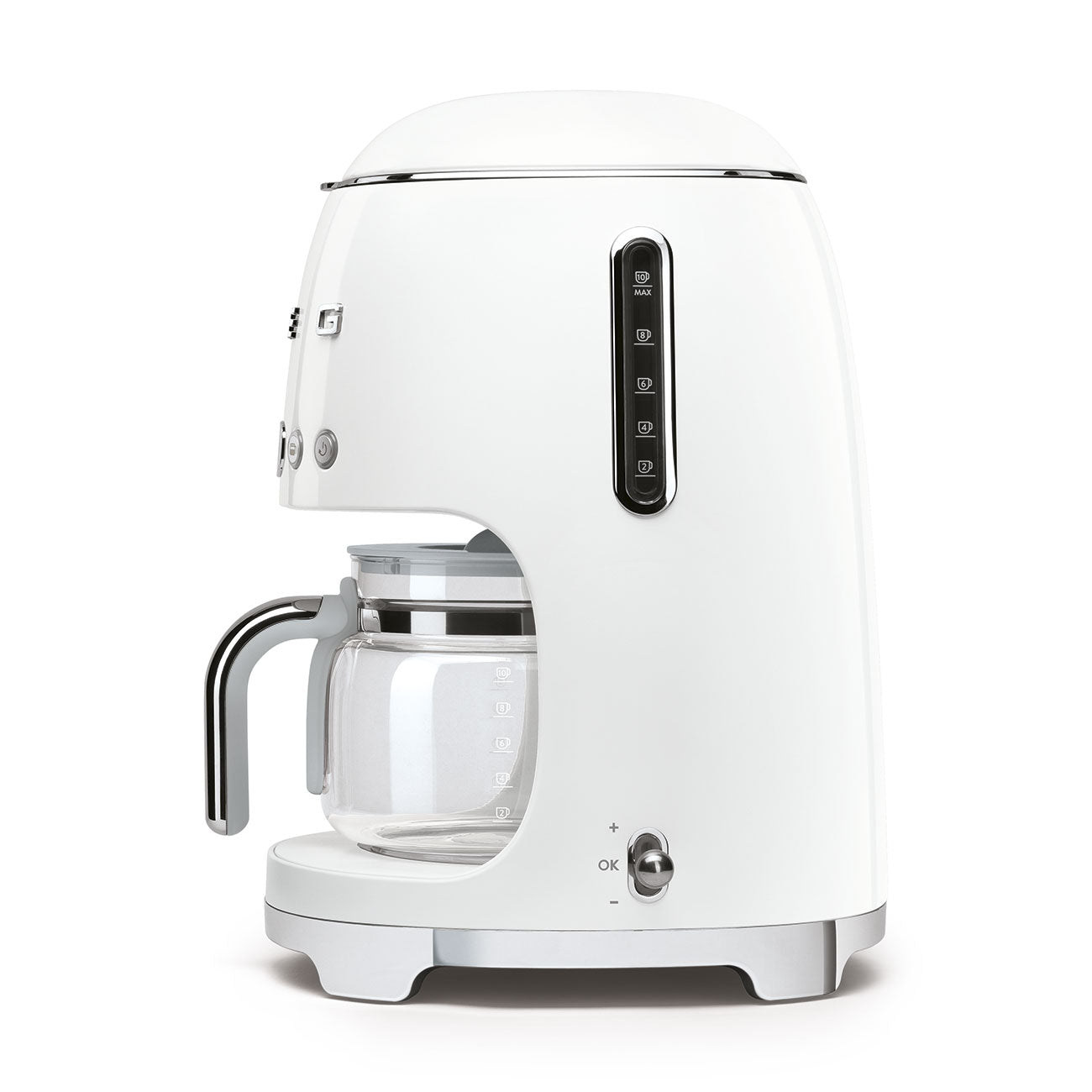 CAFETERA DE FILTRO SMEG 50'S RETRO STYLE BLANCA DCF02WHAR