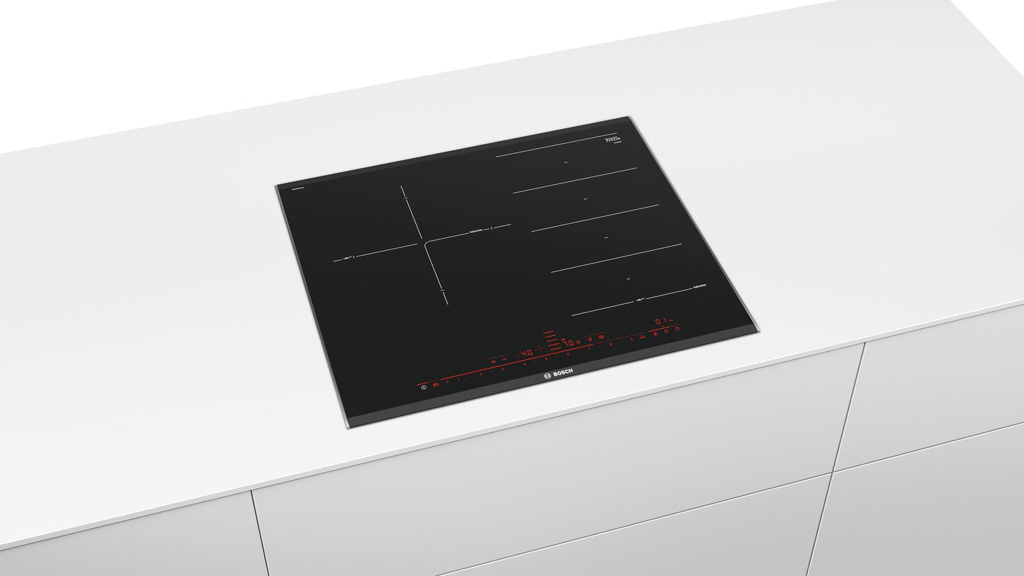 ANAFE BOSCH VITRO INDUCCIÓN ZONA FLEX (8415) PXJ675DC1E