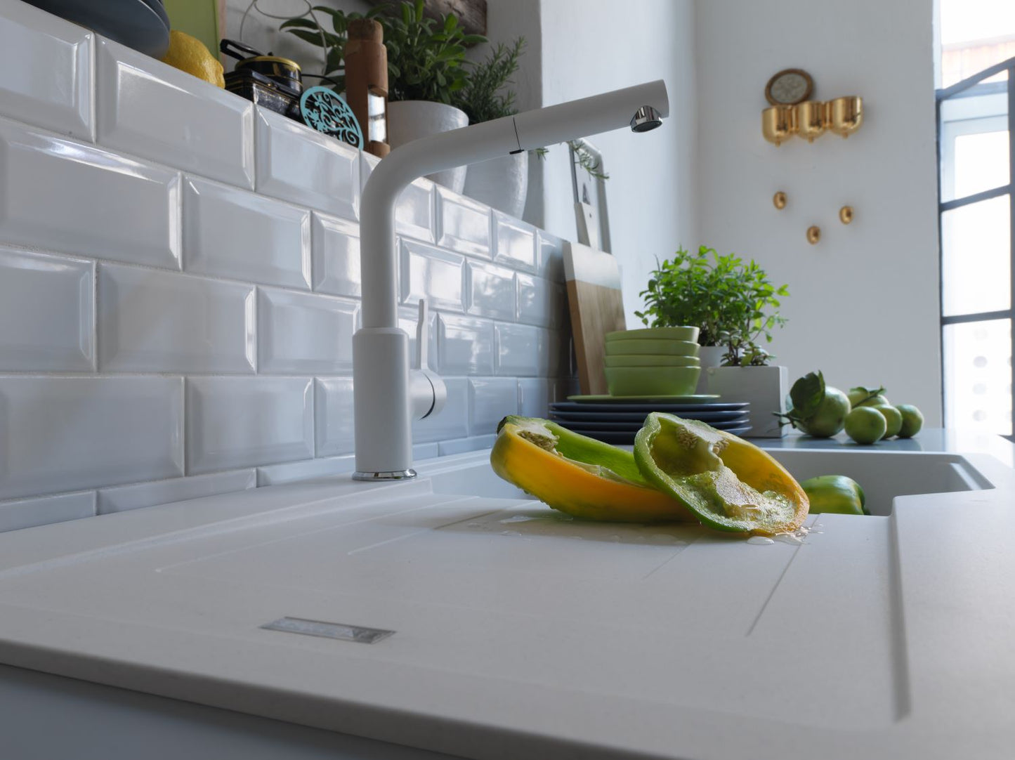 GRIFO FRANKE URBAN DOCCIA BLANCO