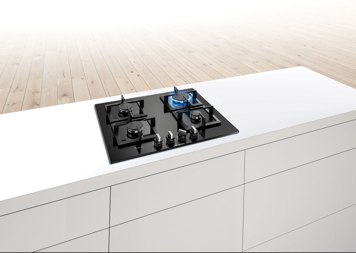 ANAFE BOSCH A GAS 4H BASE VIDRIO 60CM (6620)  PPP6A6B20