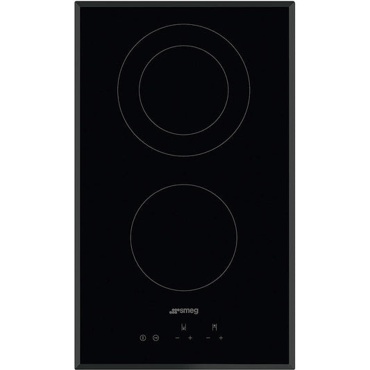 ANAFE SMEG VITRO 30 CM 2H SE332EBAR