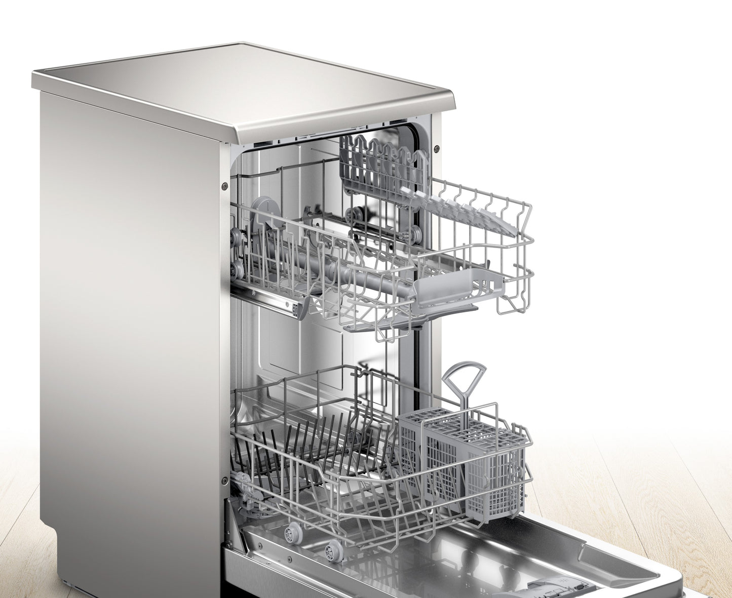 LAVAVAJILLAS BOSCH 9 CUB 45 CM INOX AQUASTOP SPS2HKI56E