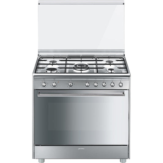 COCINA SMEG MIXTA 90CM SX91M9AR