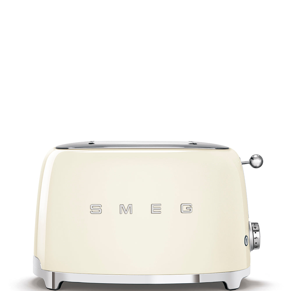 TOSTADORA SMEG 50´S RETRO STYLE 2R CREMA TSF01CRAR