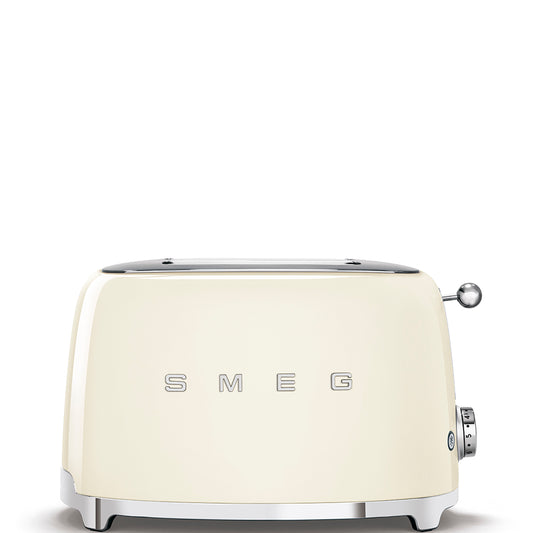 TOSTADORA SMEG 50´S RETRO STYLE 2R CREMA TSF01CRAR