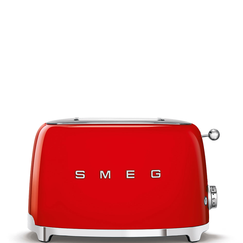 TOSTADORA SMEG 50´S RETRO STYLE 2R ROJA TSF01RDAR