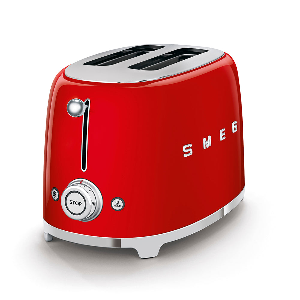 TOSTADORA SMEG 50´S RETRO STYLE 2R ROJA TSF01RDAR
