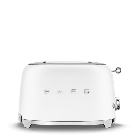 TOSTADORA SMEG 50´S RETRO STYLE 2R BLANCA TSF01WHAR