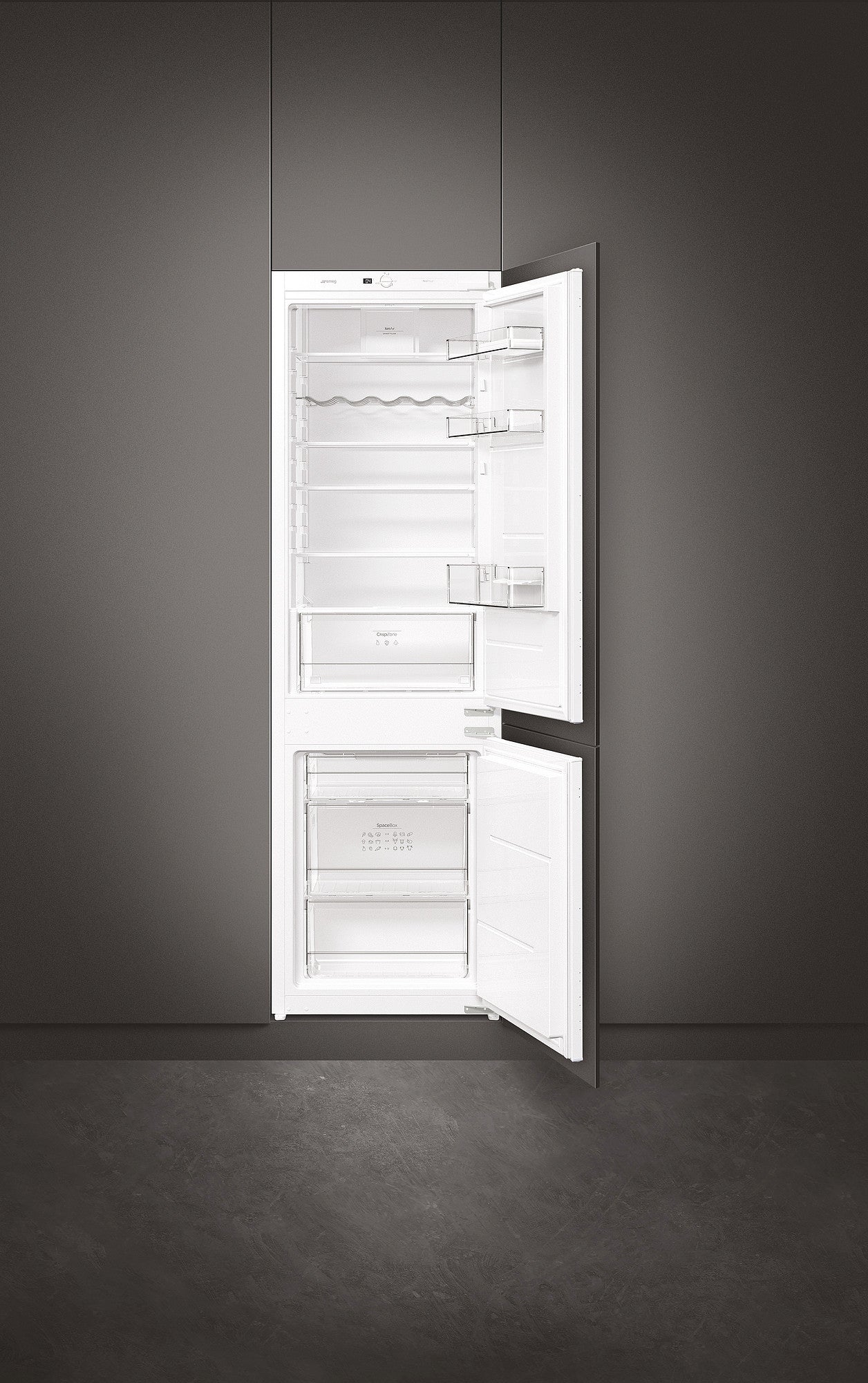 HELADERA SMEG C/ FREEZER 2 PUERTAS PANELABLE 269 LTS CI170NFAR