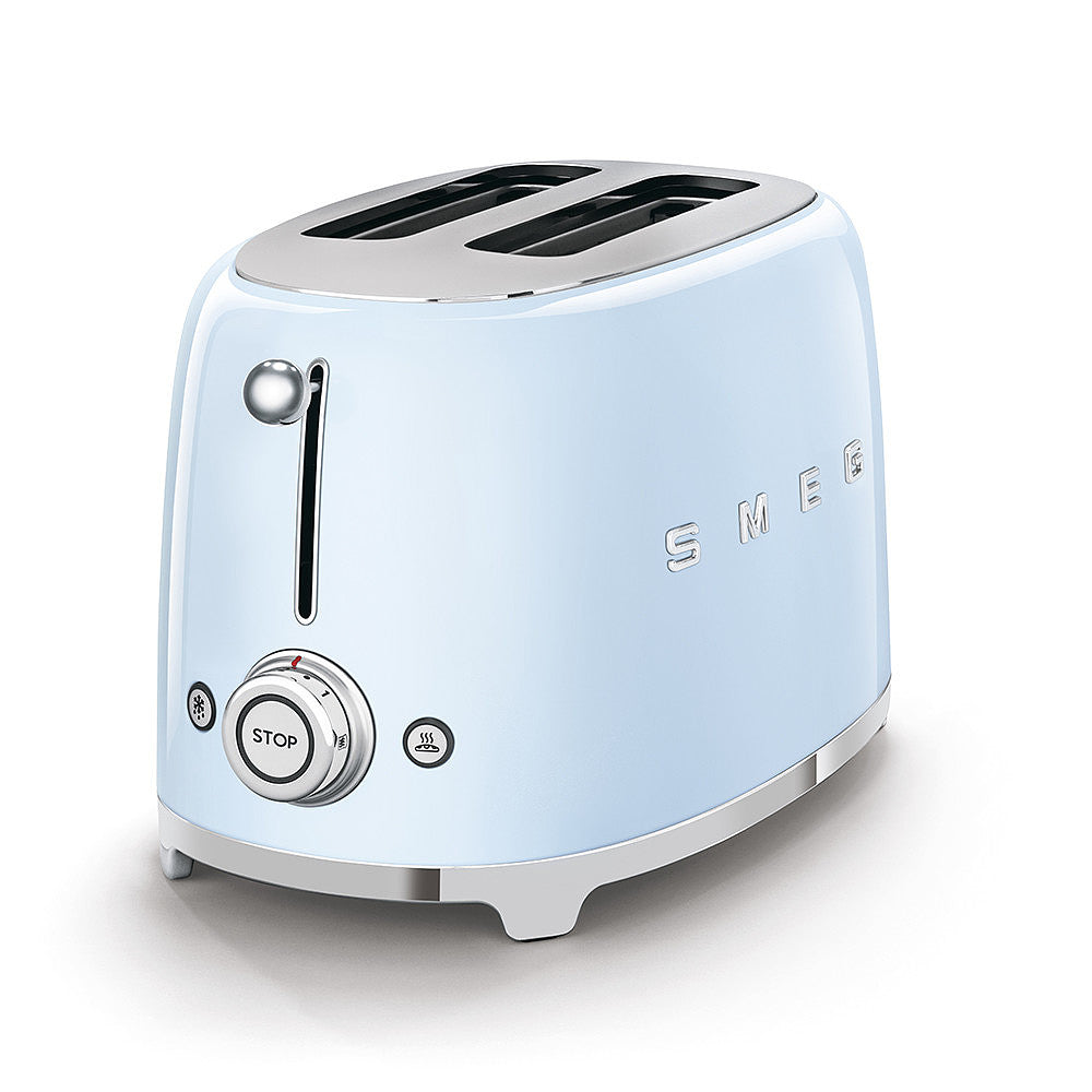 TOSTADORA SMEG 50´S RETRO STYLE 2R CELESTE TSF01PBAR