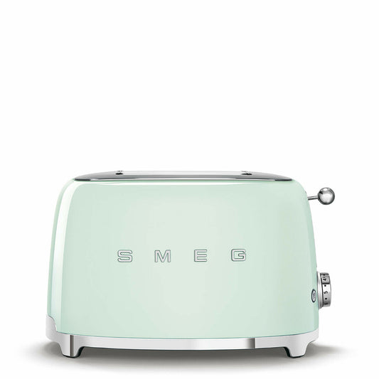 TOSTADORA SMEG 50'S RETRO STYLE 2R VERDE AGUA TSF01PGAR