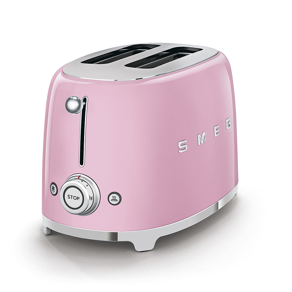 TOSTADORA SMEG 50´S RETRO STYLE 2R ROSA TSF01PKAR