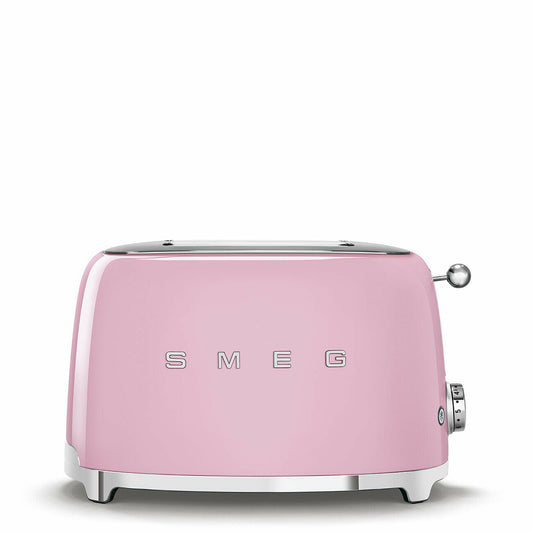 TOSTADORA SMEG 50´S RETRO STYLE 2R ROSA TSF01PKAR