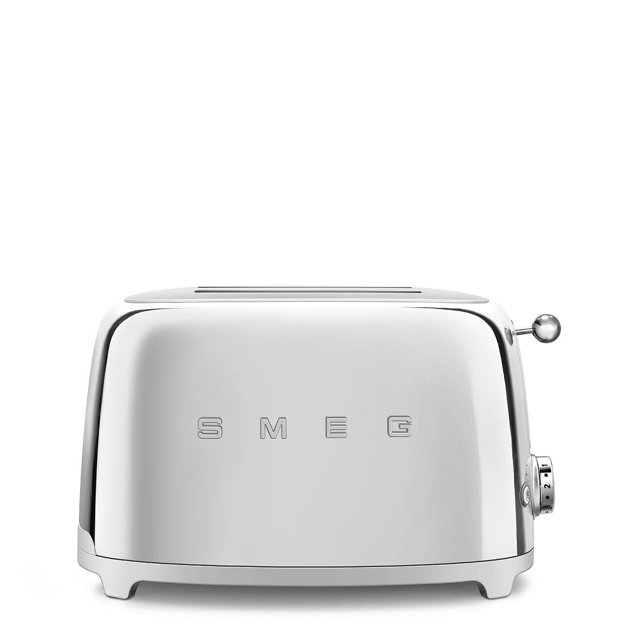 TOSTADORA SMEG 50'S RETRO STYLE 2R CROMADA TSF01SSAR