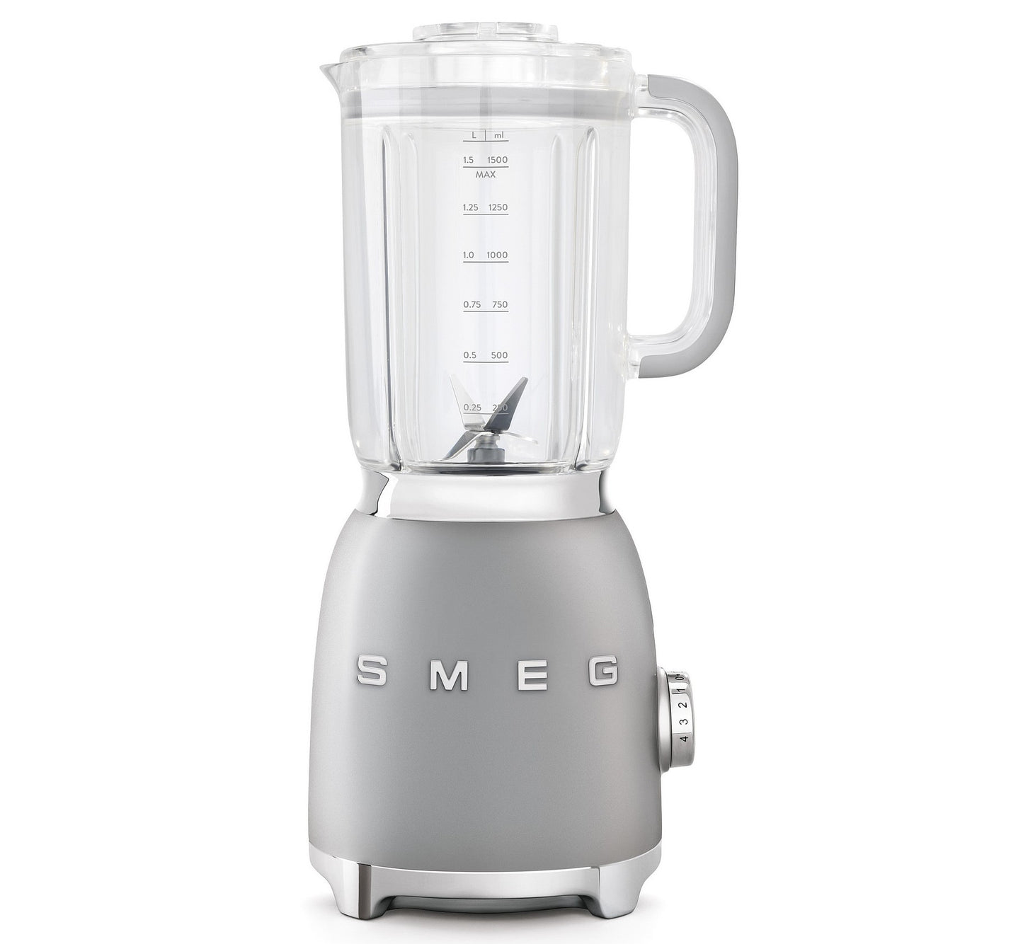 LICUADORA SMEG 50'S RETRO STYLE SILVER BLF01SVAR